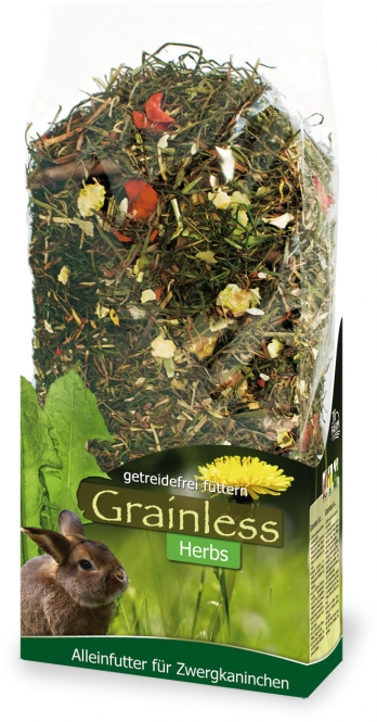 JR Farm Grainless Herbs Zwergkaninchen 950g JR Farm Grainless Herbs Zwergkaninchen 950g