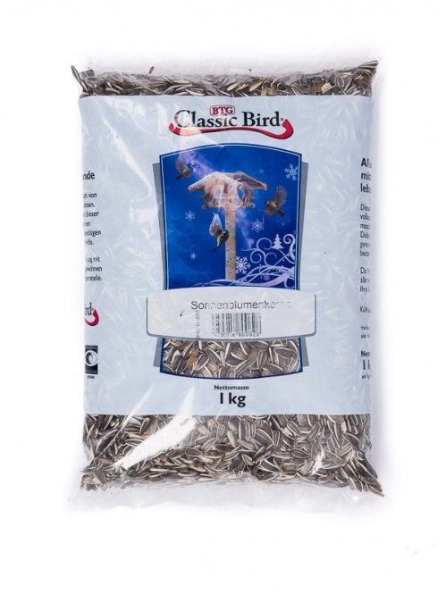 Classic Bird Sonnenblumenkerne gestreift 1kg Classic Bird Sonnenblumenkerne gestreift 1kg