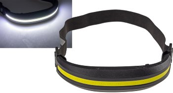 LED-Stirnlampe mit Akku "CTH-8" / 5W, 400 Lumen, 230° Ausleuchtung, USB-C