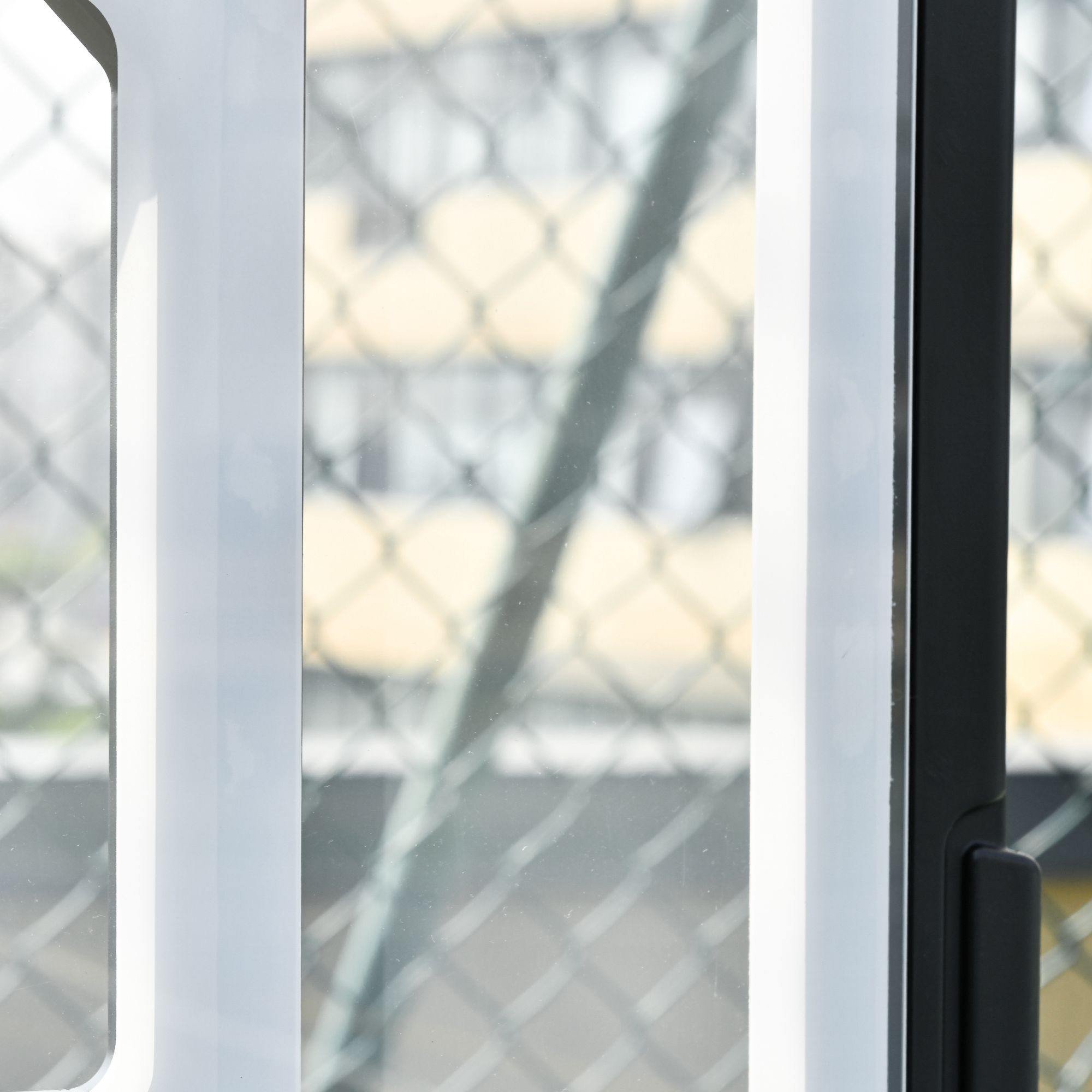 Basketballständer mit Rollen 83x55cm Rückwand, Mobiler Basketballkorb mit Ständer, verstellbare Korbhöhe 156 bis 210 cm, Basketballanlage für Jugendliche, fürs Außenbereich