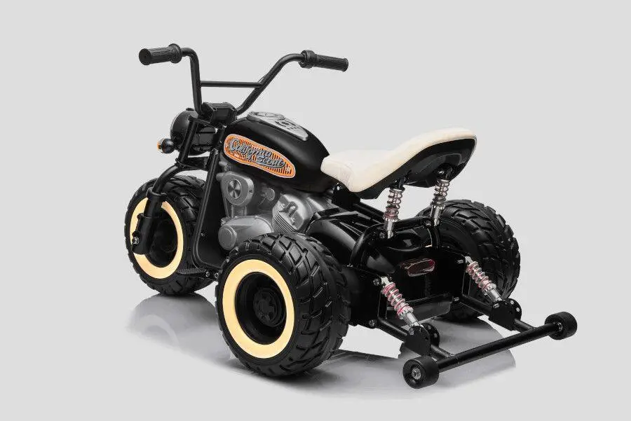 Kindermotorrad 1600 - 2x800W Brushless Motoren - schwarz