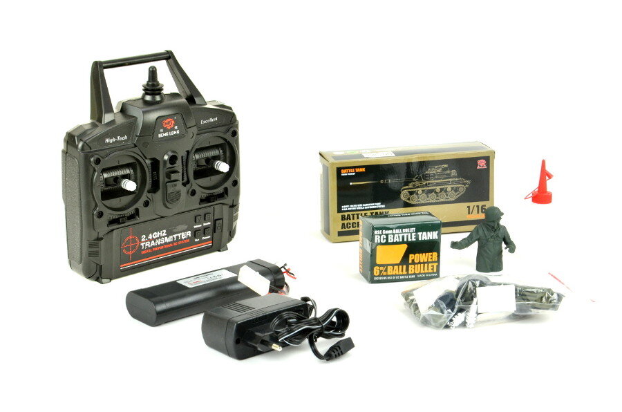 RC Panzer "Kampfwagen IV Ausf.F-1"  - Metallgetriebe & Metallketten