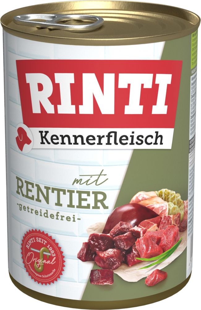 Rinti Kennerfleisch Rentier - 400 g Rinti Kennerfleisch Rentier - 400 g