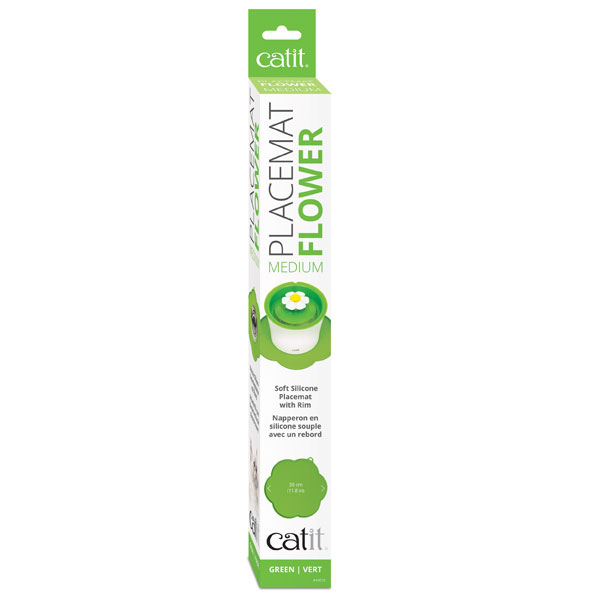 CATIT Silikonmatte Blume - 30 cm - Grün