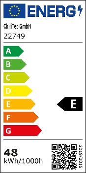 Wand-& Deckenleuchte "HP-50" IP65, 120cm / 48W, 4000k, neutralweiß, 5800 Lumen