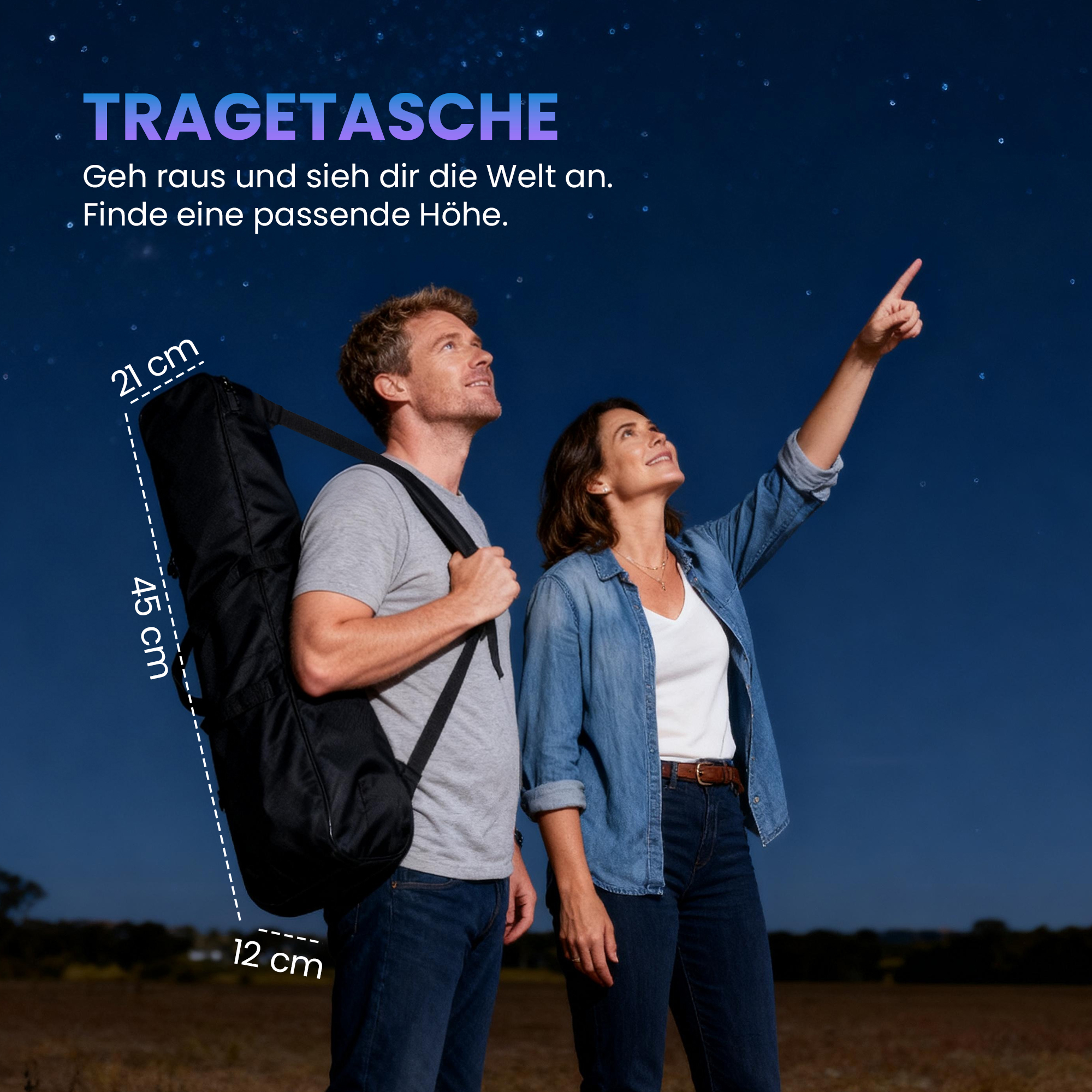 Teleskop für Astronomie Anfänger Erwachsene 70mm Aperture 400mm AZ Mount Astronomisches Refraktor mit Stativ