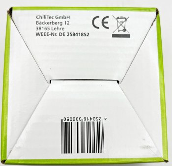 Decken-Einbaustrahler "SR80" chrom-matt, starr, Ø80mm, für 50mm Lampen