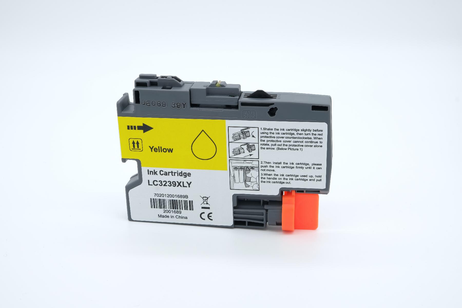 LC3239XLY alternativ Tinte yellow für Brother / LC3239XLY / 52ml