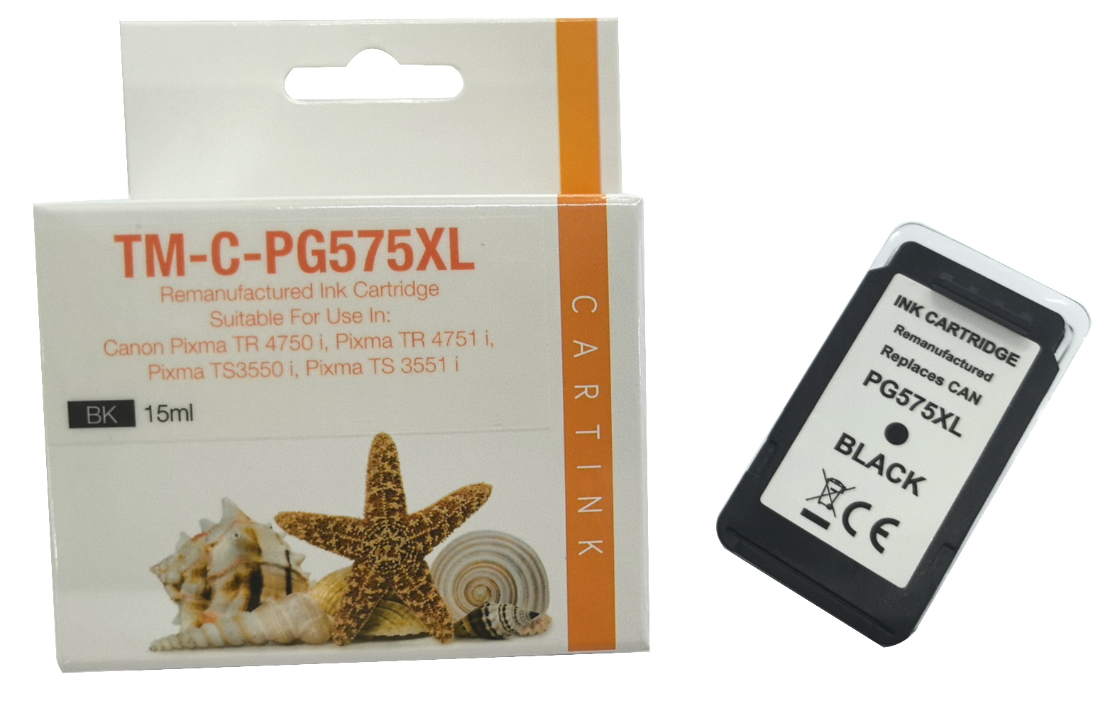 PG575XL Refill Tinte schwarz für Canon / 5437C001 / 15ml PG575XL Refill Tinte schwarz für Canon / 5437C001 / 15ml