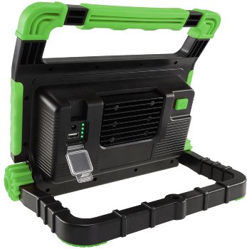 LED Baustrahler mit Akku "BSA-50", 50W, 4200lm, 4500K / neutralweiß