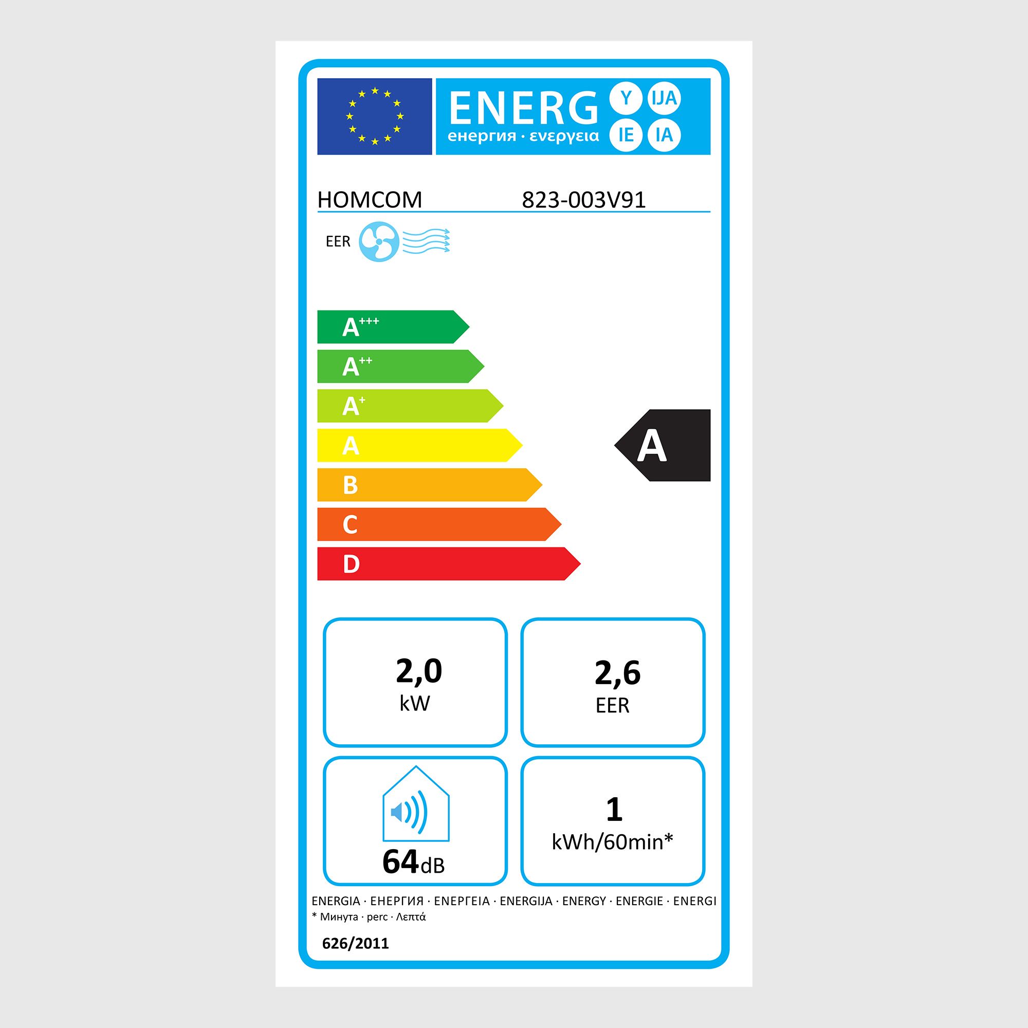 mobile Klimaanlage, 7000BTU 3-in-1 Klimagerät - Kühlen, Entfeuchtung und Ventilation - Luftentfeuchter, Ventilator, mit Fernbedienung 24h Timer, 2 Geschwindigkeitsstufen, für 10-26 m², Weiß