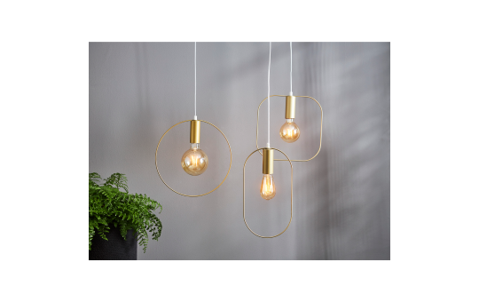 LED-Lampe ''Vintage Gold'', E27, 0,75W,  2000K, 80lm, 12x17,8cm, Amber