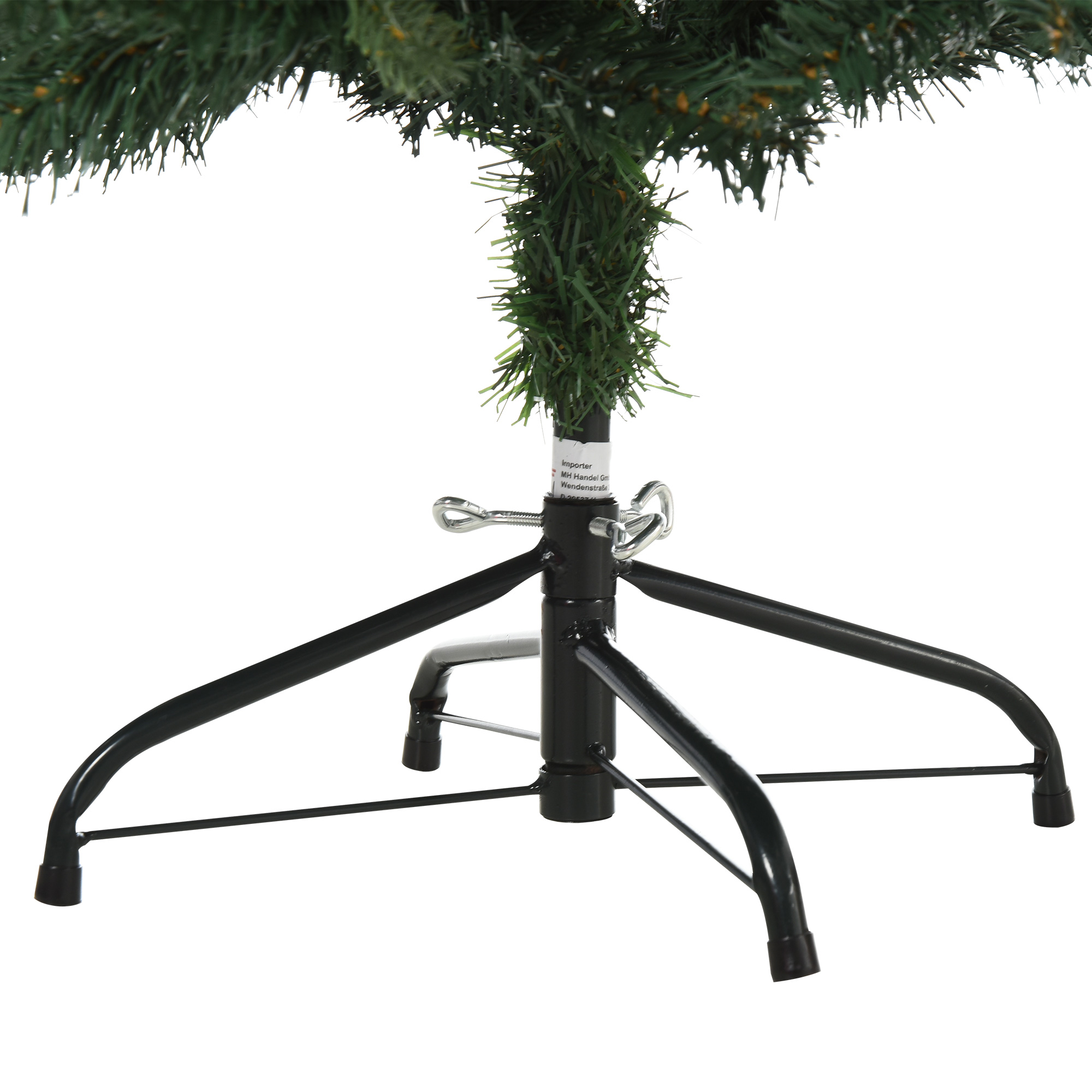 Weihnachtsbaum Christbaum Kunsttanne, 1,2 m, inkl. Ständer, Ø85 cm x 120 cm, Grün