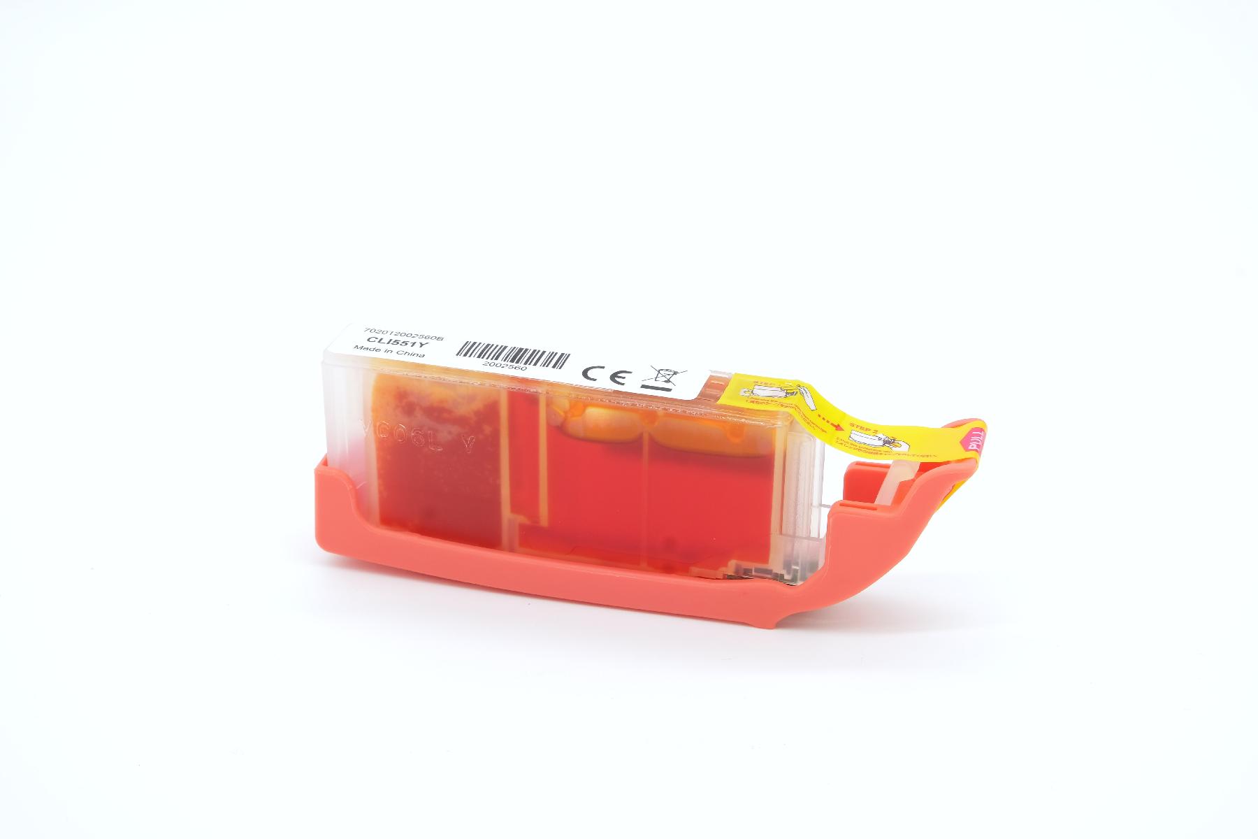 CLI551YXL alternativ Tinte yellow für Canon / 6446B001 / 15ml