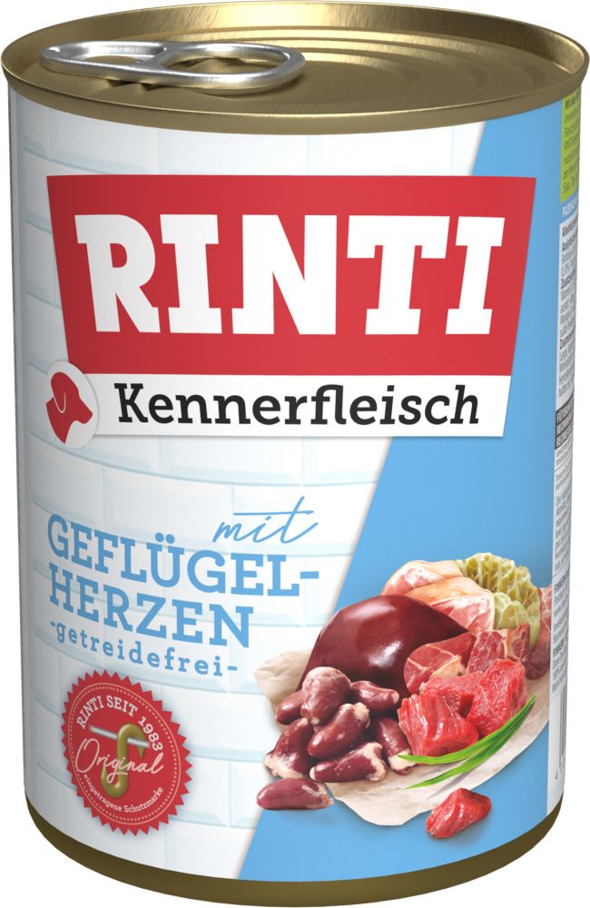 Rinti Kennerfleisch Geflügelherzen - 400 g Rinti Kennerfleisch Geflügelherzen - 400 g