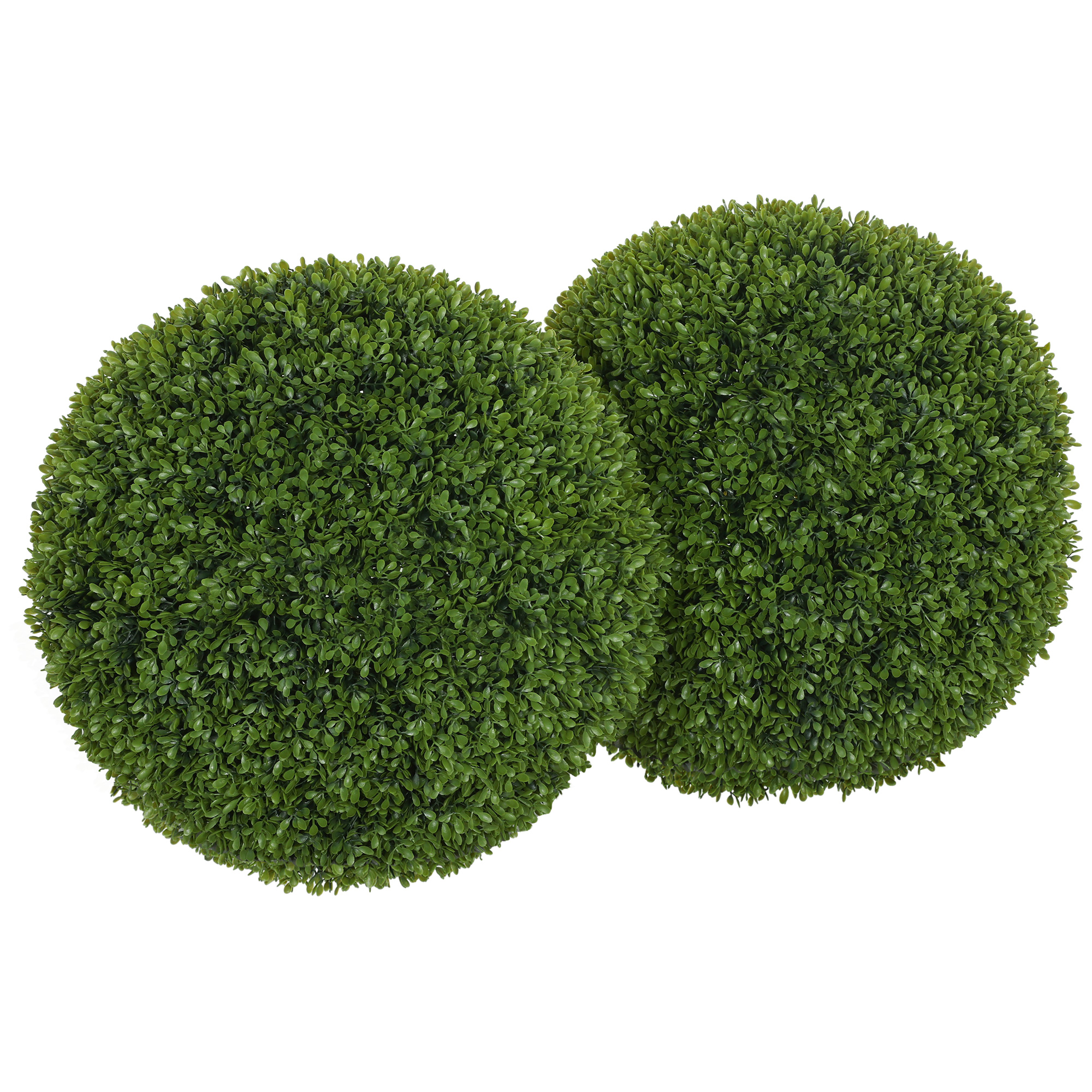 2er-Set Buchsbaumkugel, Künstliche Pflanzen, Zimmerpflanze mit UV-Schutz, Deko-Pflanze, für Indoor, Outdoor, Grün 2er-Set Buchsbaumkugel, Künstliche Pflanzen, Zimmerpflanze mit UV-Schutz, Deko-Pflanze, für Indoor, Outdoor, Grün