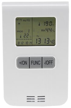 Funksender Thermostat  "Pilota Casa", Tages- / Wochenschaltung, 8 Programme