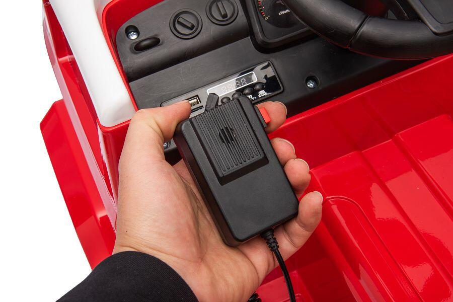 Kinderfahrzeug Feuerwehr - MP3 & Sirene