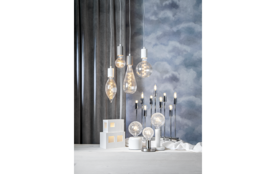 LED-Tropfenlampe ''Decoled'', E37, 2200K, 150lm, 2W, warmweiß, dimmbar