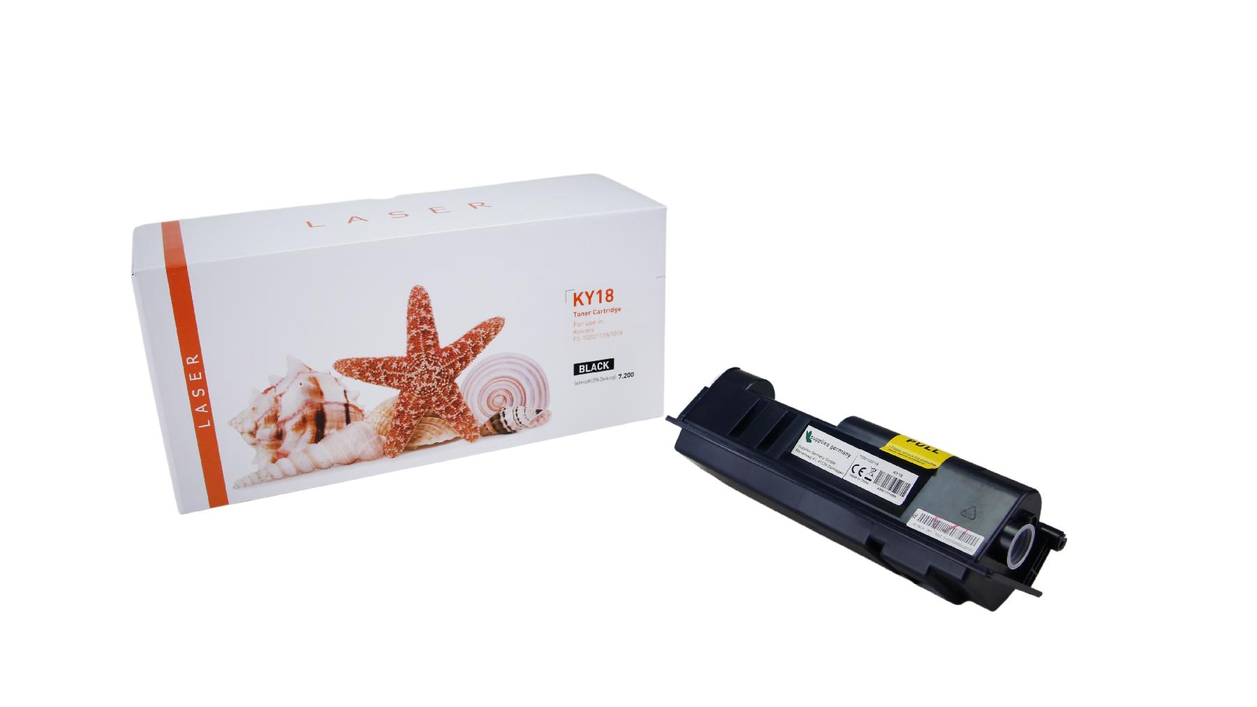 TK18 alternativ Toner black für Kyocera / TK18 / 7.200 Seiten TK18 alternativ Toner black für Kyocera / TK18 / 7.200 Seiten