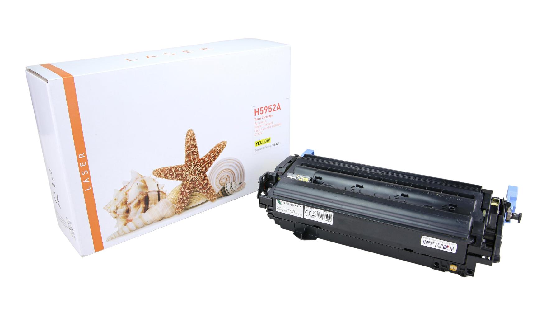 Q5952AY alternativ Toner yellow für HP / Q5952A / 10.000 Seiten