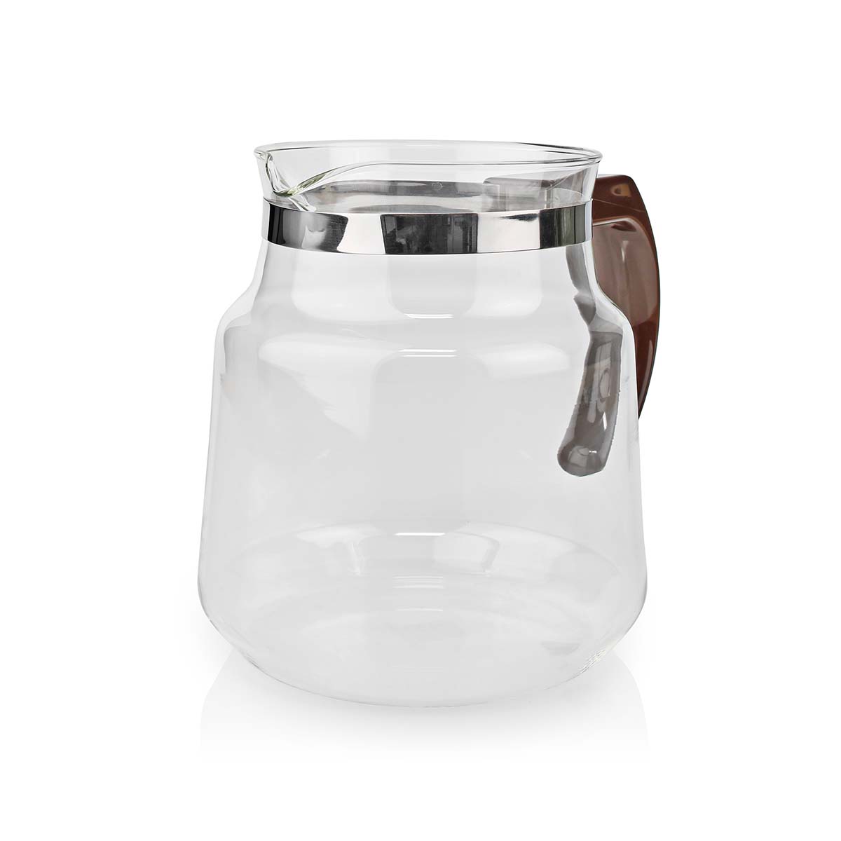 Glaskaffeekanne | Kompatibel mit: Moccamaster K / KB/ 1 0PL / Excellent 10S | 1.2 l | Braun