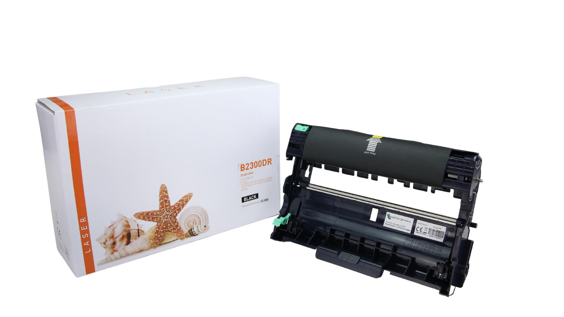 DR2300 alternativ Trommel black für Brother / DR2300 / 12.000 Seiten DR2300 alternativ Trommel black für Brother / DR2300 / 12.000 Seiten