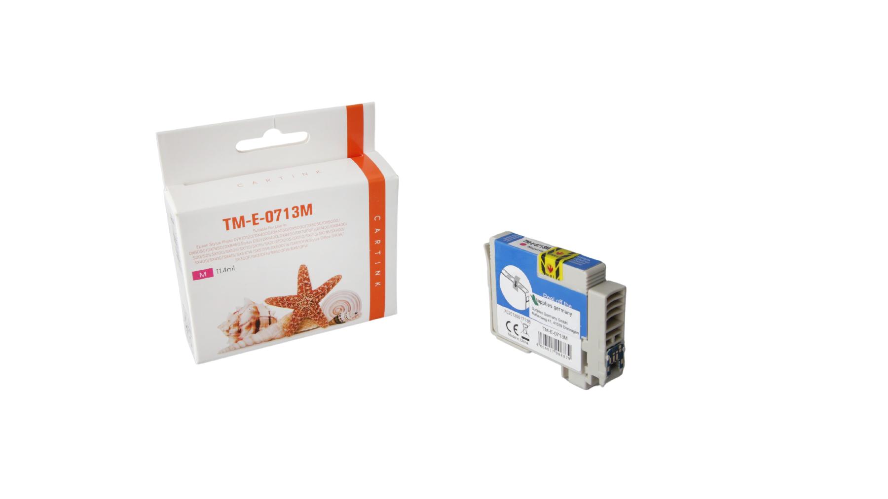 T0713 alternativ Seestern Tinte magenta / C13T07134010 / 11,4ml