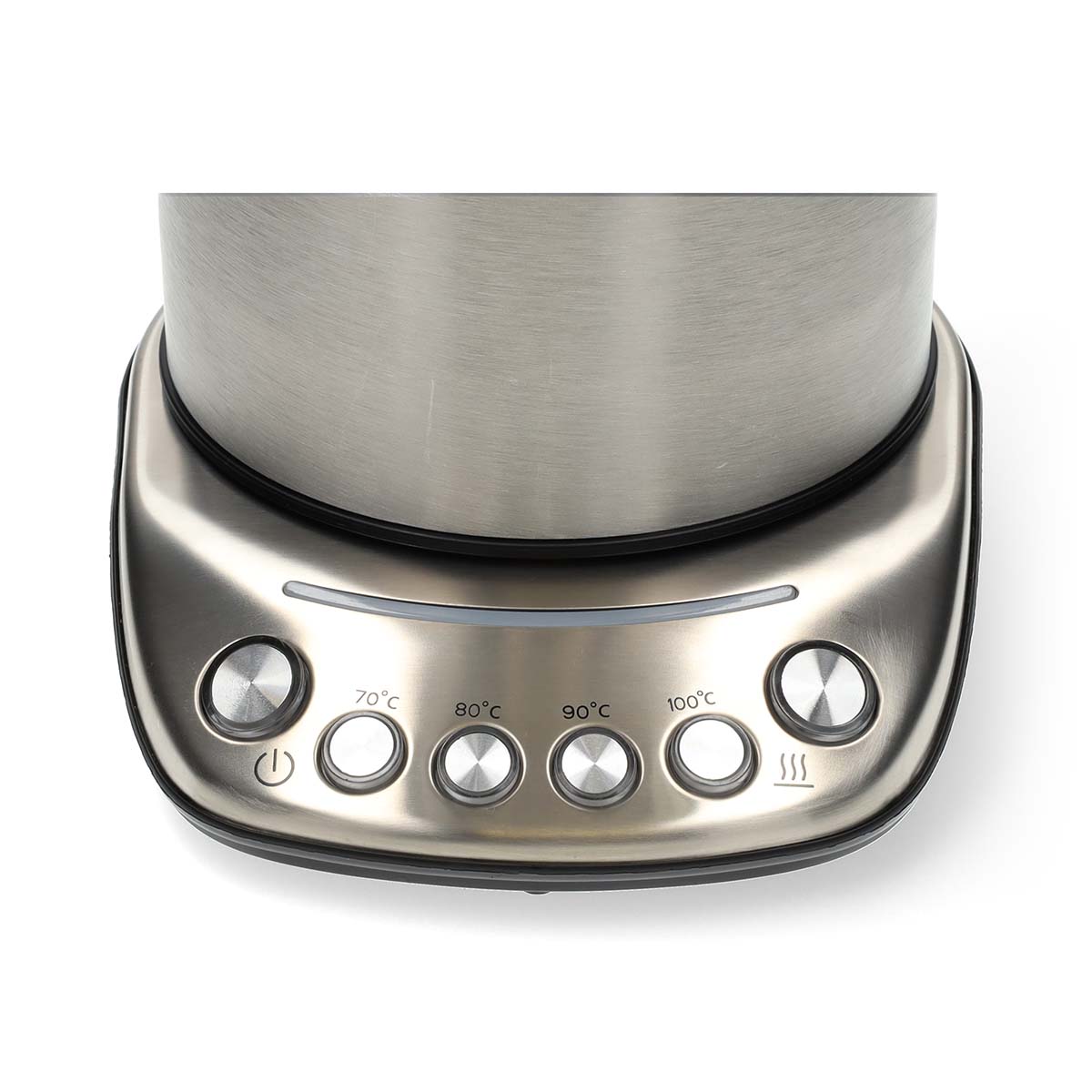 SmartLife Wasserkocher | Wi-Fi | 1.7 l | Edelstahl | 70,80,90,100 °C | Temperaturanzeige | Um 360 Grad drehbar | Verdecktes Heizelement | Strix Controller | Android? / IOS