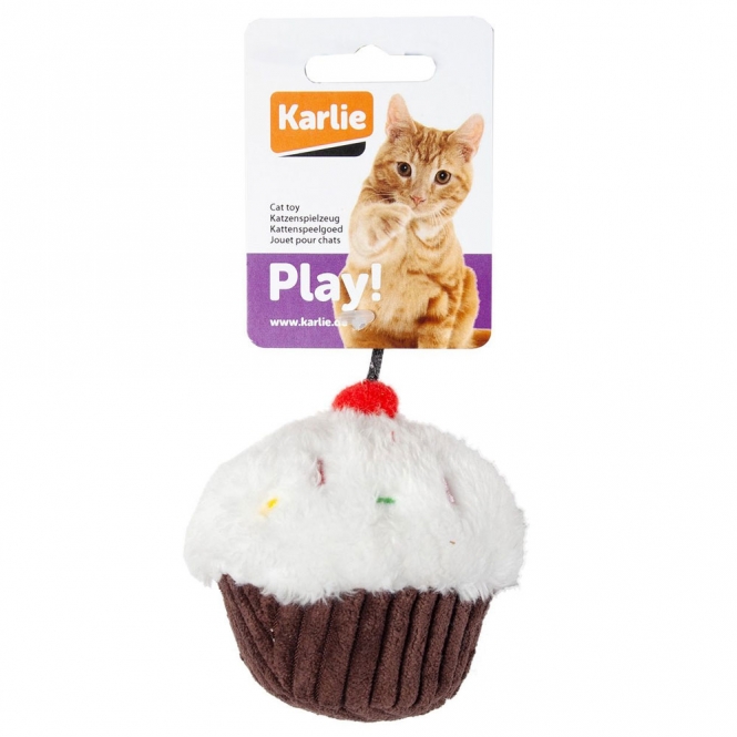 Karlie Flamingo Katzenspielzeug Food Textil - Cup Cake Karlie Flamingo Katzenspielzeug Food Textil - Cup Cake