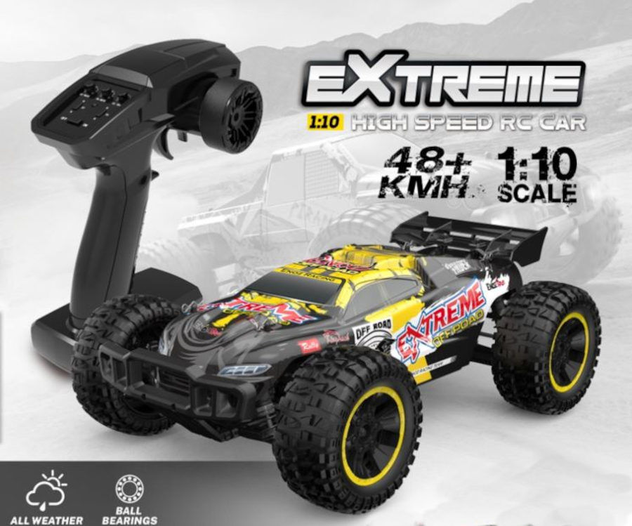 RC Buggy 1:10, 48 km/h, Allradantrieb - 1700 mAh LiIon "Extreme 202E"