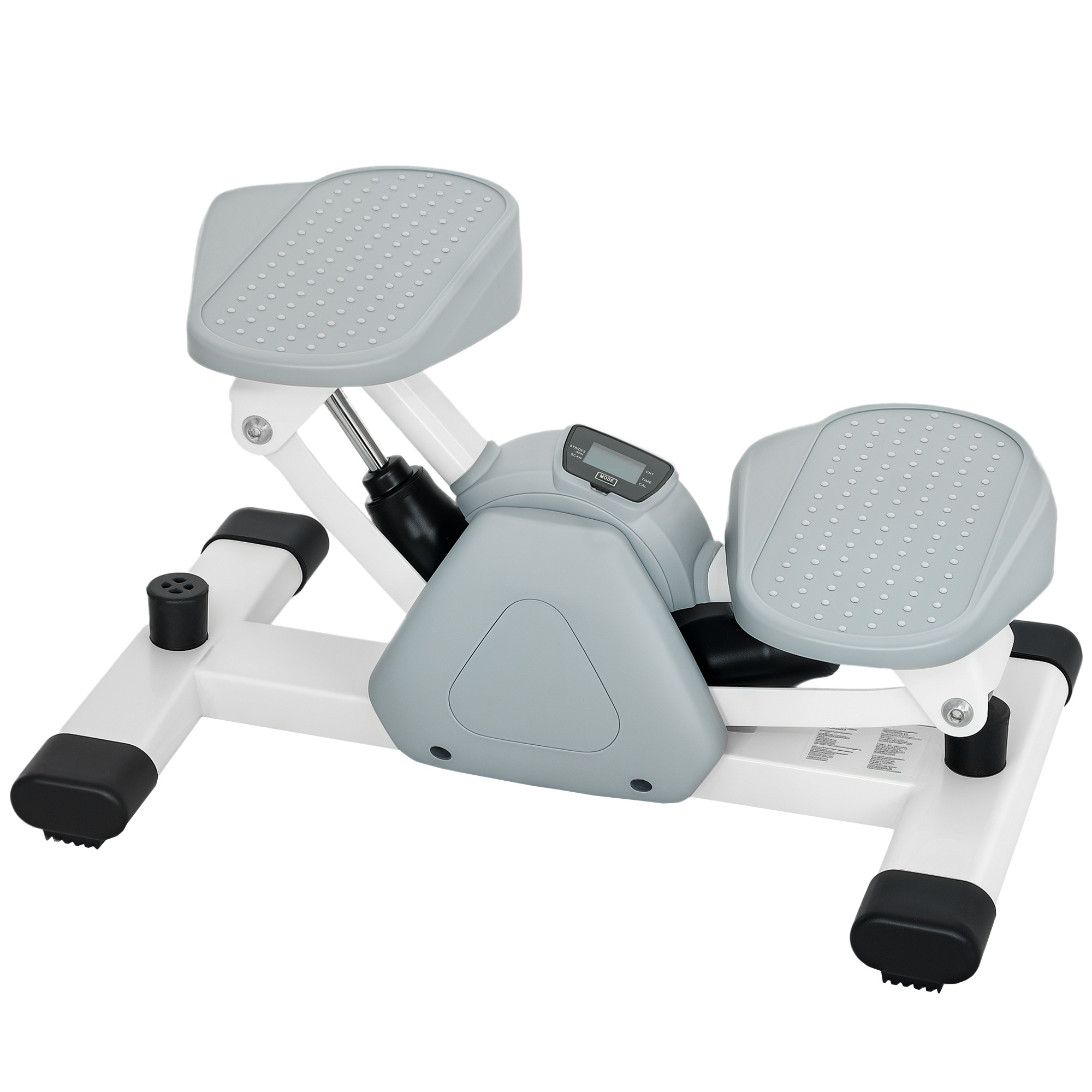 Mini-Stepper, Step-Maschine für Workouts und Fitness-Übungen, mit LCD-Monitor und rutschfesten Pedalen, Grau Mini-Stepper, Step-Maschine für Workouts und Fitness-Übungen, mit LCD-Monitor und rutschfesten Pedalen, Grau