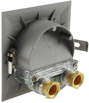 LED Wandeinbauleuchte "WEL Q14" / IP65, 14 LEDs, Aluminium, warmweiß