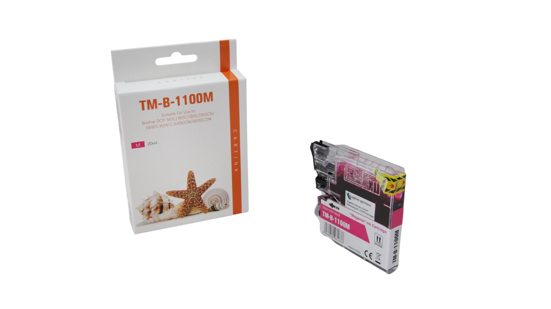LC980/1100M alternativ Seestern Tinte Magenta / LC1100M / 20ml LC980/1100M alternativ Seestern Tinte Magenta / LC1100M / 20ml