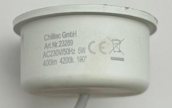 LED-Modul "Piatto W5" neutralweiß, 120°, 4200K, 230V, 5W, 400lm, 50x24mm