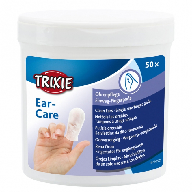 Trixie Ohrenpflege Einweg-Fingerpads Trixie Ohrenpflege Einweg-Fingerpads