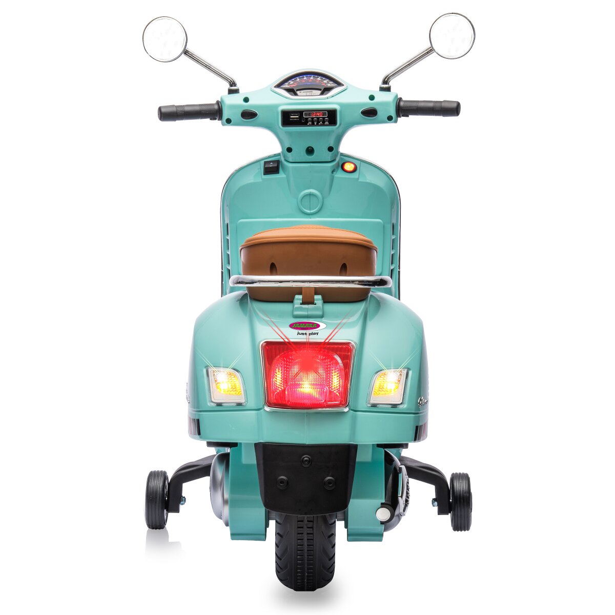 Kinderfahrzeug Vespa GTS 125 mintgrün Li-Power 12.6