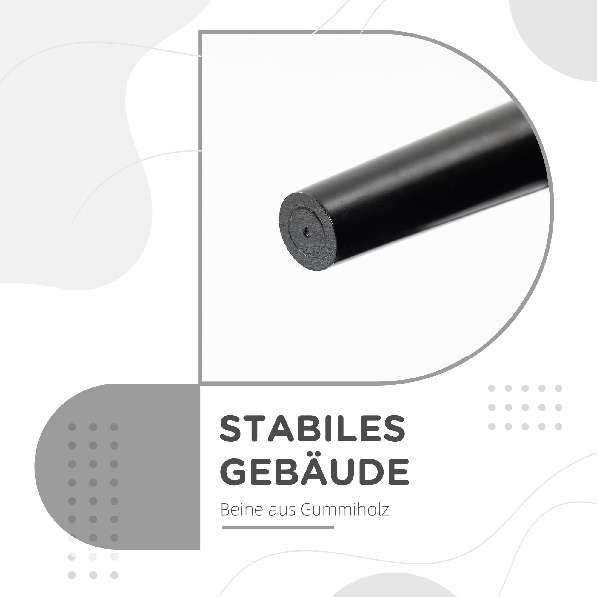 Sitzbank, Bettbank, robuste Bauweise, weiche Polsterung, 102x36x51 cm, Grau
