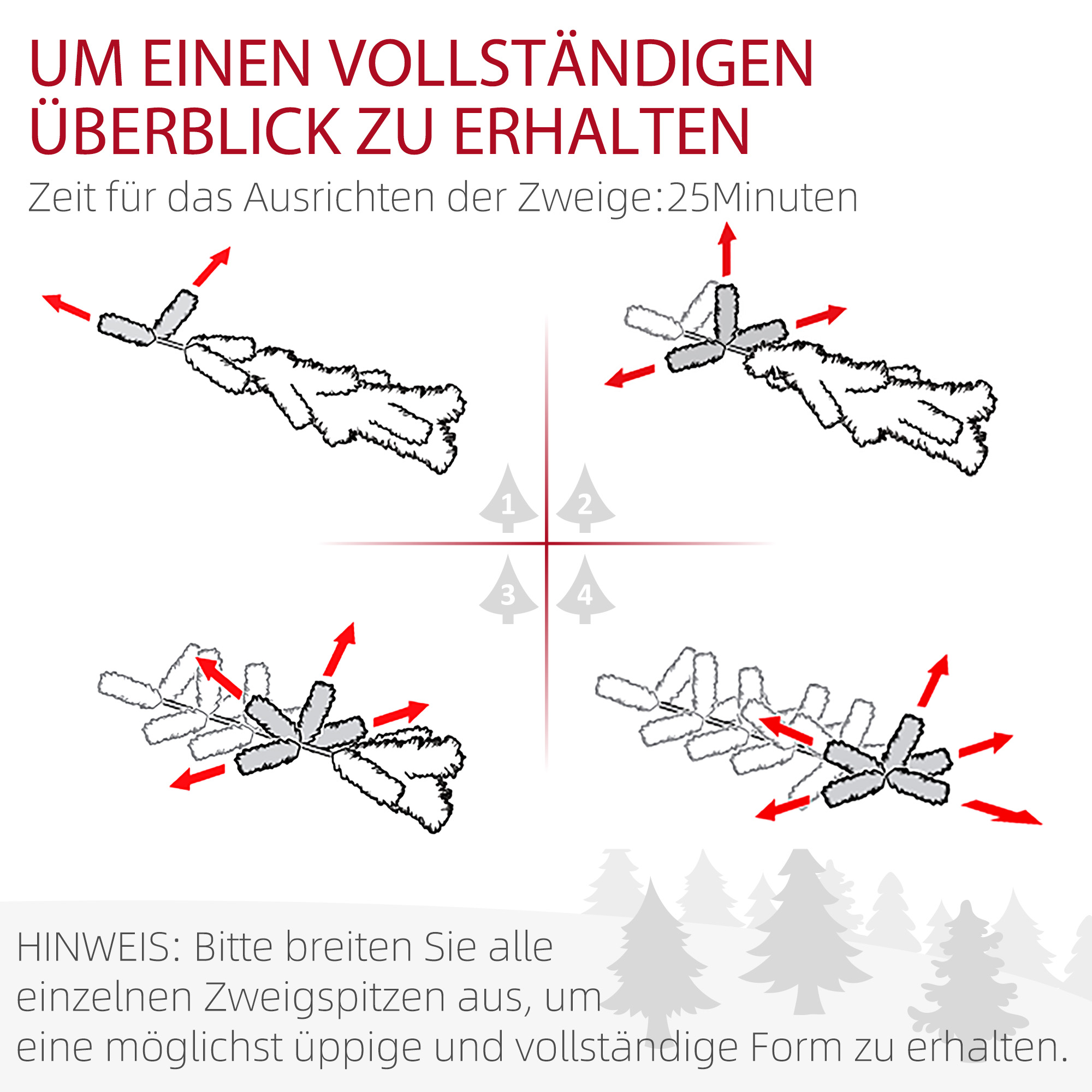 Künstlicher Weihnachtsbaum, schlanke Form, Kunstschnee, dreiteilig, flammhemmend, Metallfuß, 180 cm, Grün