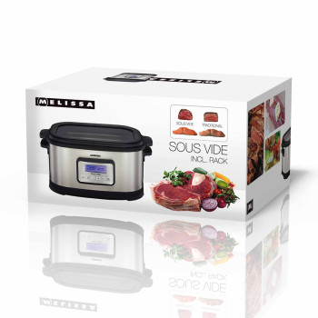 Sous Vide 6l 520W schwarz / edelstahl
