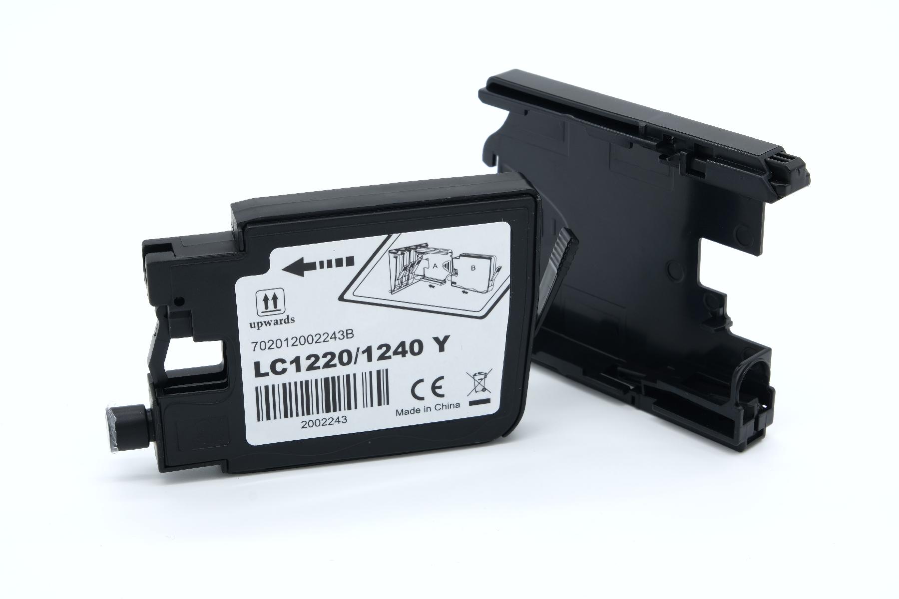 LC1220/1240/1280Y alternativ Tinte yellow für Brother / LC1240Y / 12ml