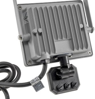 LED-Fluter SlimLine "CTF-SLT50 PIR", 50W, IP44, 5220lm, 4000K, Bewegungsmelde