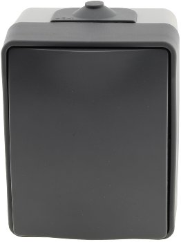 NUQUI Feuchtraum Wechsel-Schalter / IP54, Aufputz, 250V~/ 10A