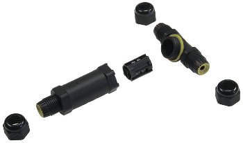 Kabelverbinder T-Form, IP68, 450V/32A / Schraubanschluss, für Kabel Ø 8-12mm