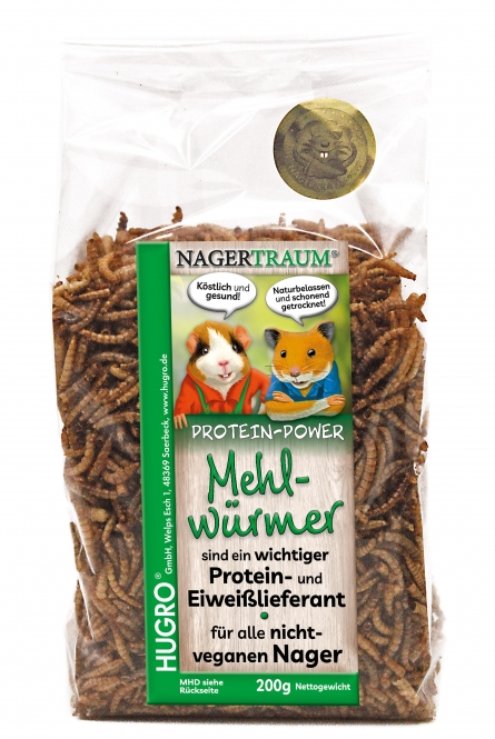 Hugro Mehlwürmer 200g Hugro Mehlwürmer 200g