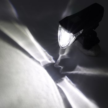 Fahrrad LED-Beleuchtungsset "CFL 60 pro", 60Lux, StVZO zugelassen, Lithium-Akku