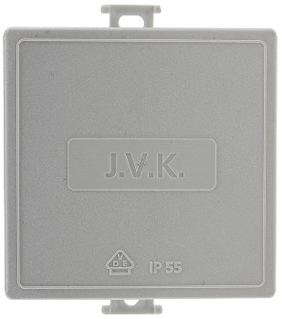 Feuchtraum-Kabelabzweigkasten, 10er Pack, 75x75x40mm, IP54, 7-fach, grau