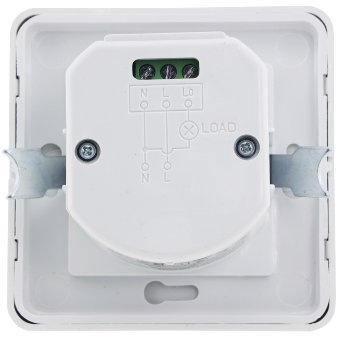 Unterputz PIR-Bewegungsmelder 160° / LED geeignet, 3-Draht Technik, weiß
