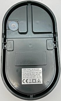 LED Wandleuchte "PALAU" IP54, 3000K, Oval, 10 Watt, 966 Lumen, Anthrazit