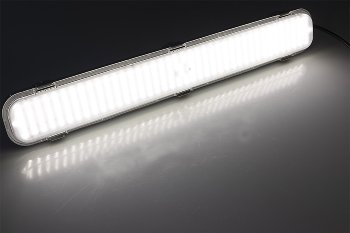 LED Deckenleuchte "HORTA", 60cm, IP65, HF-Bewegungsmelder, 18W, 1562lm, 4000K
